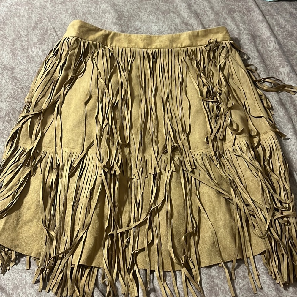 Fringe skirt